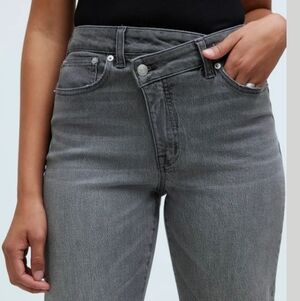 Madewell Charcoal Curvy Jeans